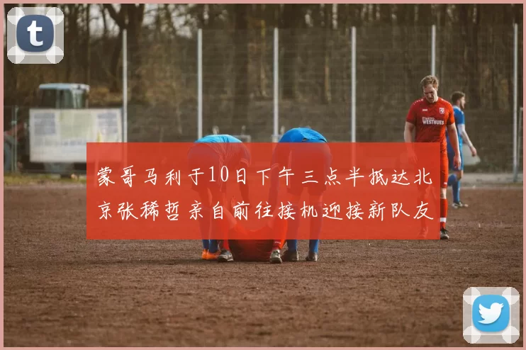 蒙哥马利于10日下午三点半抵达北京张稀哲亲自前往接机迎接新队友