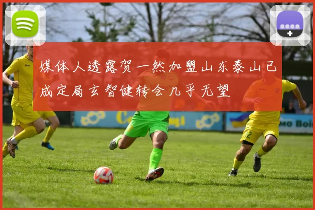 媒体人透露贺一然加盟山东泰山已成定局玄智健转会几乎无望